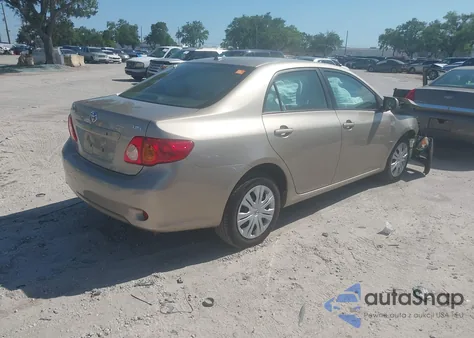 2009 Toyota Corolla Base из США, поврежденный, VIN 2T1BU40E39C172199